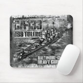 Zware kruiser Toledo Muismat (Met muis)