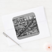 Zware kruiser Toledo Square Sticker (Envelop)