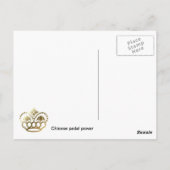 Zware lading briefkaart (Achterkant)