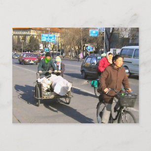 Zware lading briefkaart