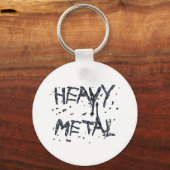 ZWARE METAAL SLEUTELHANGER (Voorkant)