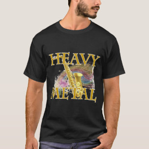 ZWARE METAAL T-SHIRT