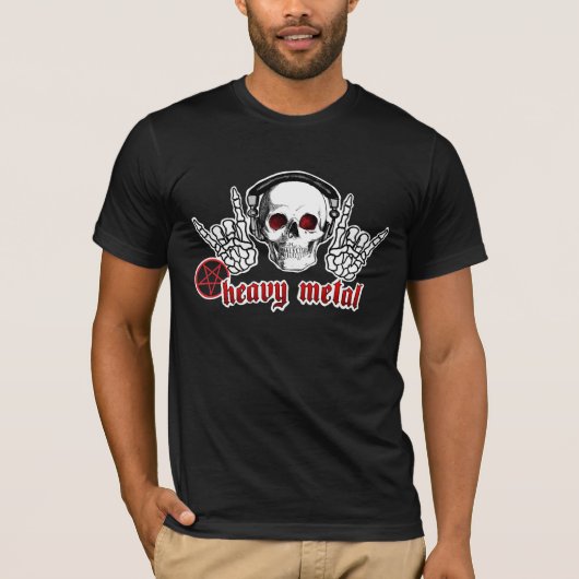 ZWARE METAALVAARDIGE SHIRT (Voorkant)