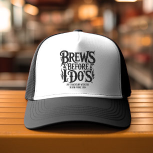 Zware Metal Custom Bachelor Party Rock N' Roll Trucker Pet