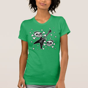 Zware Metal Schedels T-shirt