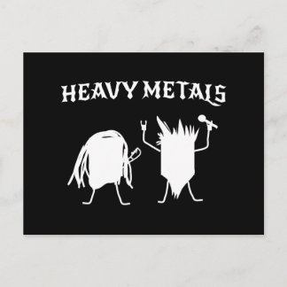 Zware metalen briefkaart
