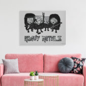 Zware metalen canvas afdruk (Insitu (Woonkamer))