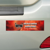 Zware metalen detecterende Bumpersticker (Op auto)