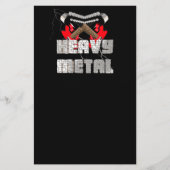 Zware metalen flyer (Voorkant)