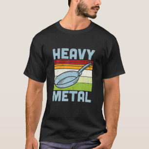 Zware metalen gier met de klok mee t-shirt