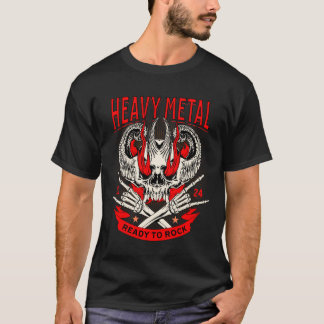 zware metalen hardrock44png44 t-shirt