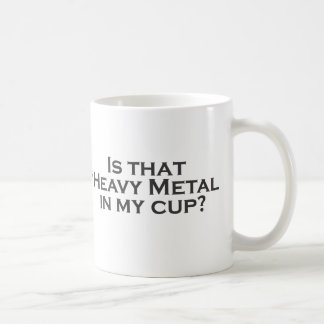 Zware metalen in mijn beker! koffiemok