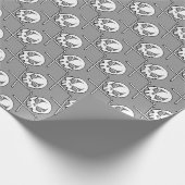 Zware metalen rotatiepapier cadeaupapier (Hoek)