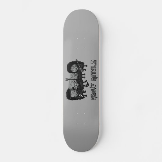 Zware metalen skateboard (Voorkant)
