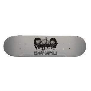 Zware metalen skateboard