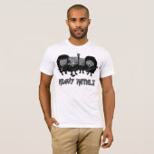 Zware metalen t-shirt (Voorkant volledig)