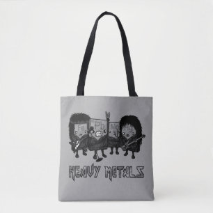 Zware metalen tote bag