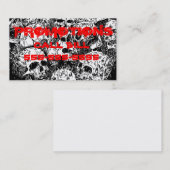 Zware metalen Visitekaartje 2 (Voorkant / Achterkant)