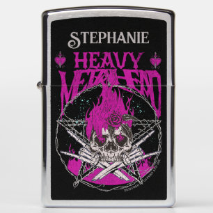 Zware metalhead persoonlijke Zippo Lighter