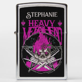 Zware metalhead persoonlijke Zippo Lighter