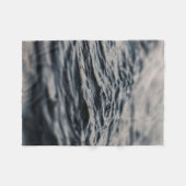 Zware oceaan overdag fleece deken (Voorkant (Horizontaal))