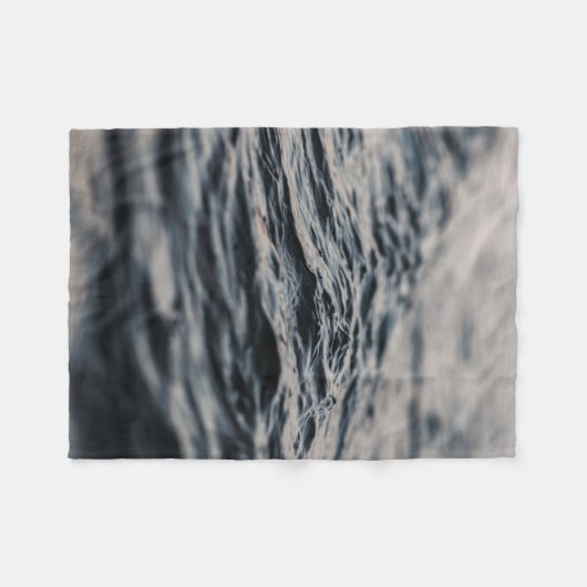 Zware oceaan overdag fleece deken (Voorkant (Horizontaal))