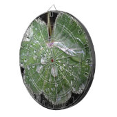 zware regenval dartbord (Voorkant Rechts)