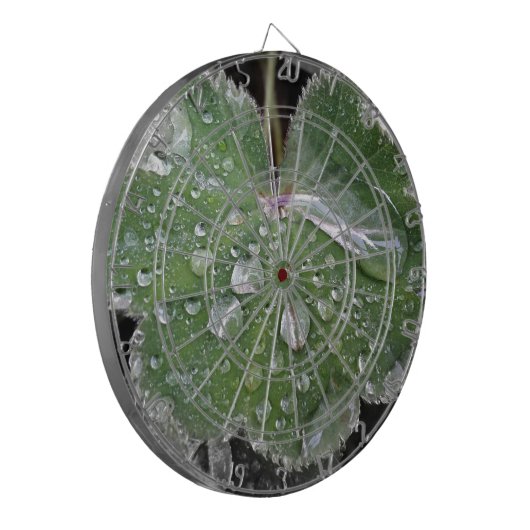 zware regenval dartbord (Voorkant Links)