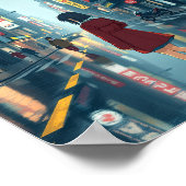 Zware regenval in Tokio 1 Poster (Hoek)