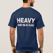 ZWARE RESCUE T-SHIRT (Achterkant)
