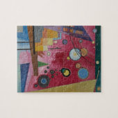 Zware Rood door Wassily Kandinsky Legpuzzel (Horizontaal)