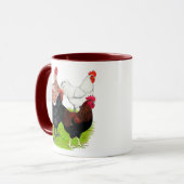 Zware Rooster Quartet Mok (Voorkant links)