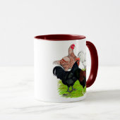 Zware Rooster Quartet Mok (Voorkant rechts)