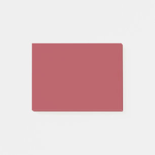 Zware scharlakenrode / sombere karmozijnrode effen post-it® notes