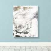 Zware sneeuwval in China Canvas Afdruk (Insitu (Houten vloer))