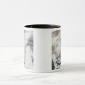 Zware sneeuwval in China Mok (Midden)