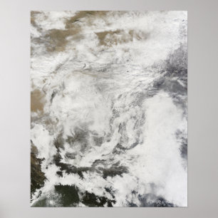 Zware sneeuwval in China Poster