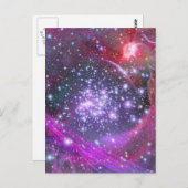Zware sterren in Galaxy, Sagittarius Briefkaart (Voorkant / Achterkant)