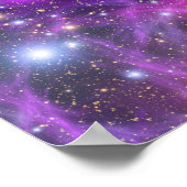 Zware sterren in Galaxy, Sagittarius Poster (Hoek)