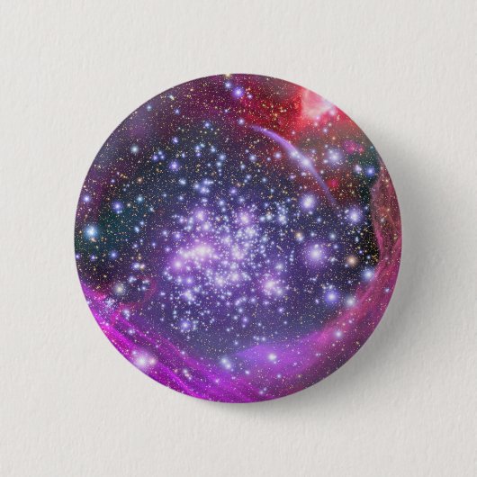 Zware sterren in Galaxy, Sagittarius Ronde Button 5,7 Cm (Voorkant)