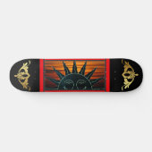 Zware Sun Skateboard (Horizontaal)