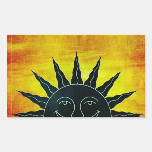 Zware Sun Sticker (Voorkant)