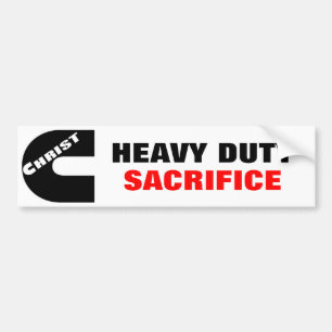 ZWARE TARIEFACRIFERING BUMPERSTICKER