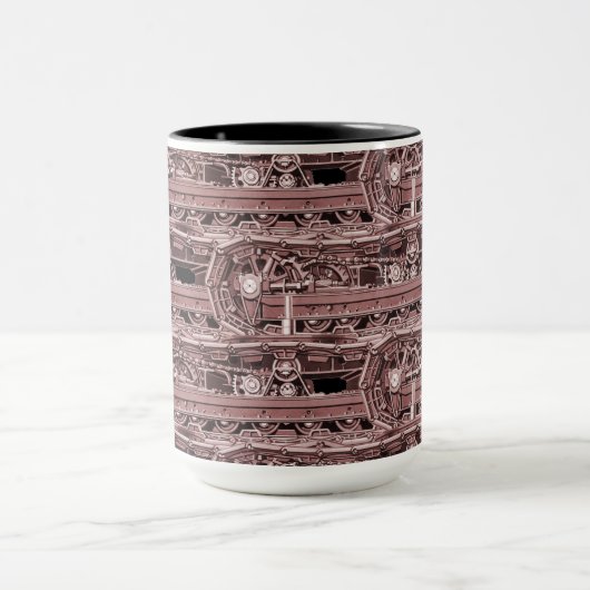 ZWARE UITRUSTING OPERATOR KRAAN OPERATOR TANK rood Mok (Midden)