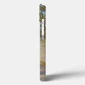 Zware vrachtwagen op de weg naar een proefland Case-Mate iPhone case (Achterkant / Links)