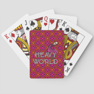 ZWARE WERELD POKERKAARTEN