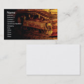 zware werktuigen visitekaartje (Voorkant / Achterkant)