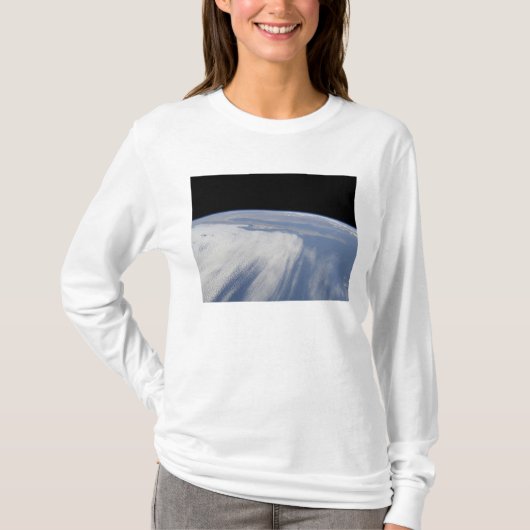 Zware wolkenkap over de Stille Oceaan T-shirt (Voorkant)
