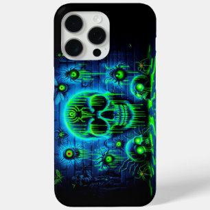 Zwarlicht Graffiti ontwerp iPhone 15 Pro Max Hoesje