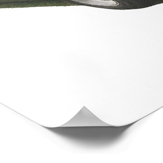 Zwart 1967-dodge poster oplader (Hoek)